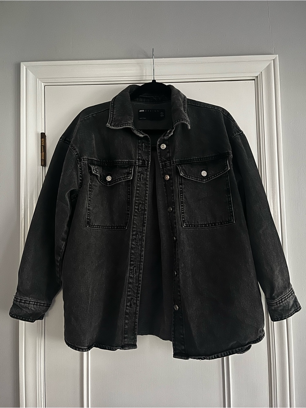 ASOS Black Women’s Oversized Denim Jacket